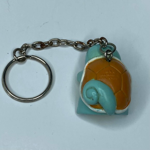 Squirtle 1999 Basic Fun Pokemon Keychain Figure & Ball Keychain Toy Vintage Gift - Picture 6 of 8